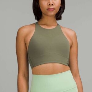Lululemon Like a Cloud Longline High-Neck Medium Olive